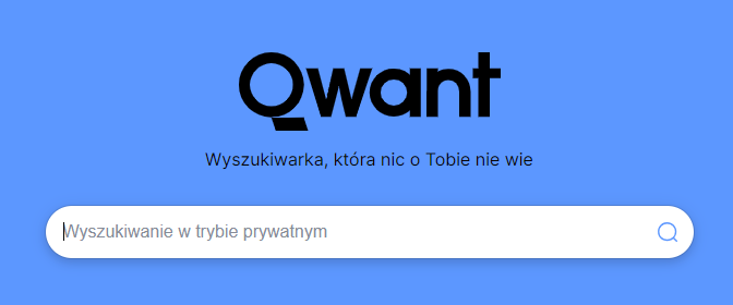 qwant.com wyszukiwarka internetowa